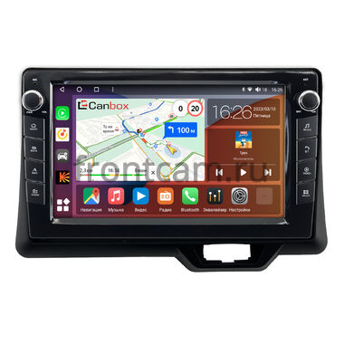 Honda N-BOX 3 2023-2026 Canbox H-Line 7828-10-1606 на Android 10 (4G-SIM, 6/128, DSP, QLed) С крутилками