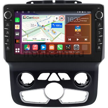 Dodge RAM 4 (DS, DJ) 2013-2023 (с климат-контролем) Canbox H-Line 7832-9-0021 на Android 10 (4G-SIM, 4/32, DSP, IPS) С крутилками