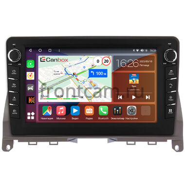 Mercedes-Benz C (w204) 2006-2011 (коричневая) Canbox H-Line 7832-9-0542 на Android 10 (4G-SIM, 4/32, DSP, IPS) С крутилками