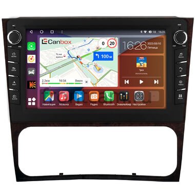 Mercedes-Benz C (w202) 1993-2001 Canbox H-Line 7832-9-0595 на Android 10 (4G-SIM, 4/32, DSP, IPS) С крутилками