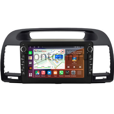 Toyota Camry XV30 2001-2006 (черная) Canbox H-Line 7832-9-0607 на Android 10 (4G-SIM, 4/32, DSP, IPS) С крутилками