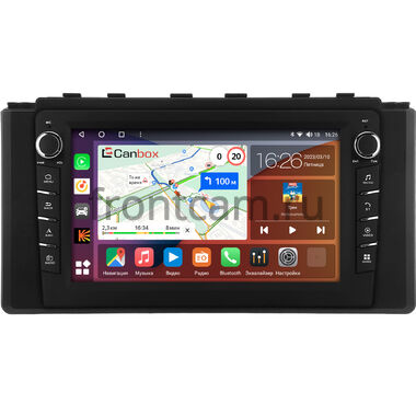 Toyota GR86 (2021-2024) Canbox H-Line 7832-9-0613 на Android 10 (4G-SIM, 4/32, DSP, IPS) С крутилками