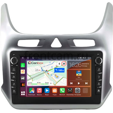 Chevrolet Cobalt 2 (2011-2024) (серебренная, матовая) Canbox H-Line 7832-9-0682 на Android 10 (4G-SIM, 4/32, DSP, IPS) С крутилками