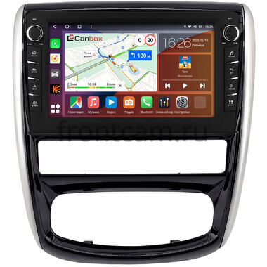 Renault Duster 2010-2015 (глянцевая) Canbox H-Line 7832-9-1346 на Android 10 (4G-SIM, 4/32, DSP, IPS) С крутилками