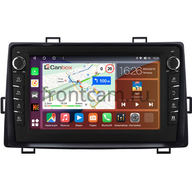 Toyota Noah 2 (R70) 2007-2013 Canbox H-Line 7832-9-2161 на Android 10 (4G-SIM, 4/32, DSP, IPS) С крутилками