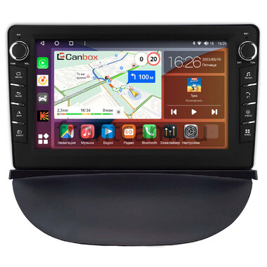 Renault Symbol 2 2008-2012 Canbox H-Line 7832-9-2276 на Android 10 (4G-SIM, 4/32, DSP, IPS) С крутилками