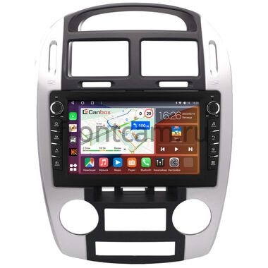 Kia Cerato 2003-2009 (для авто с климат-контролем) Canbox H-Line 7833-9-1575 на Android 10 (4G-SIM, 4/64, DSP, IPS) С крутилками