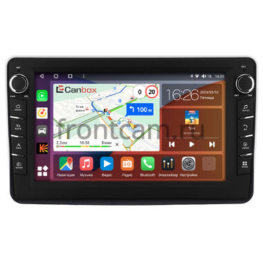 Fiat Panda 2 (2003-2012) Canbox H-Line 7833-9-0610 Android 10 (4G-SIM, 4/64, DSP, IPS) С крутилками