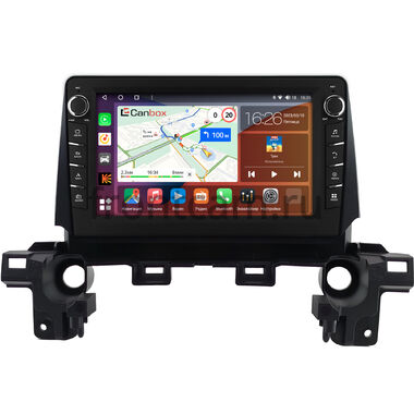 Mazda CX-5 2017-2021, CX-8 2017-2022 (правый руль) Canbox H-Line 7833-9-0756 на Android 10 (4G-SIM, 4/64, DSP, IPS) С крутилками