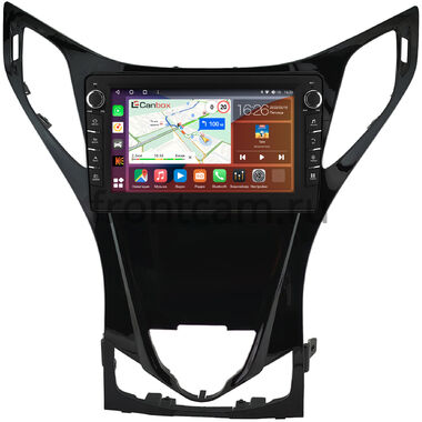 Hyundai Grandeur 5, Azera 2 2011-2016 (глянцевая) Canbox H-Line 7833-9-0837 на Android 10 (4G-SIM, 4/64, DSP, IPS) С крутилками