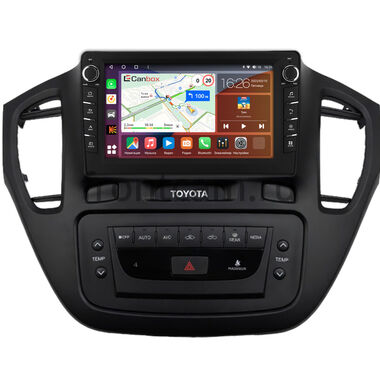 Toyota Highlander (U20), Kluger (XU20) 2000-2007 (черная) Canbox H-Line 7833-9-1561 на Android 10 (4G-SIM, 4/64, DSP, IPS) С крутилками