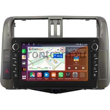 Toyota Land Cruiser Prado 150 (2009-2013) (для авто с круговым обзором) Canbox H-Line 7833-9-2750 на Android 10 (4G-SIM, 4/64, DSP, IPS) С крутилками