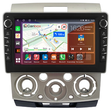 Mazda BT-50 2006-2011 (бронза) Canbox H-Line 7833-9-417 на Android 10 (4G-SIM, 4/64, DSP, IPS) С крутилками