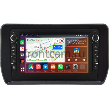 Toyota Veloz 2021-2024 (глянцевая) Canbox H-Line 7834-9-0128 Android 10 (4G-SIM, 6/128, DSP, IPS) С крутилками