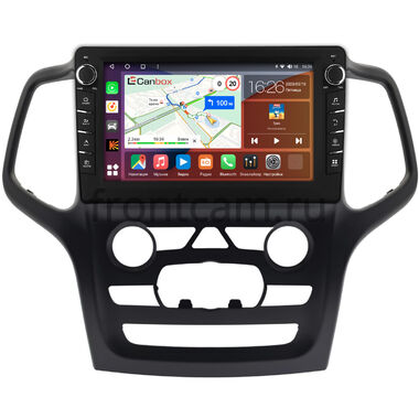 Jeep Grand Cherokee 4 (WK2) (2013-2022) (Тип B) Canbox H-Line 7834-9-0360 на Android 10 (4G-SIM, 6/128, DSP, IPS) С крутилками