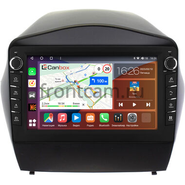 Hyundai ix35, Tucson 2 2009-2015 (для авто без камеры) Canbox H-Line 7834-9088 на Android 10 (4G-SIM, 6/128, DSP, IPS) С крутилками