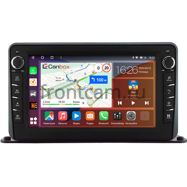 Canbox H-Line 7834-9191 на Android 10 (4G-SIM, 6/128, DSP, IPS) С крутилками для установки на торпедо