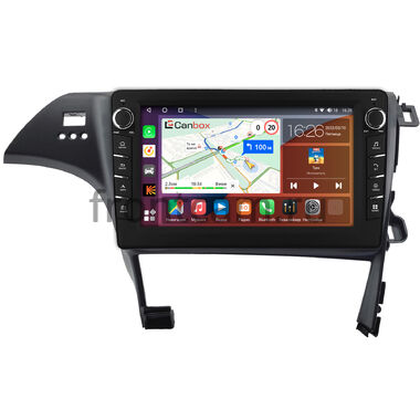 Toyota Prius 3 (XW30) 2009-2015 (левый руль) Canbox H-Line 7836-10-0621 на Android 10 (4G-SIM, 4/32, DSP, QLed) С крутилками