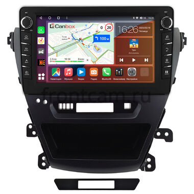 Hyundai Elantra 5 (MD) 2013-2016 (для авто с камерой) Canbox H-Line 7836-10-1503 на Android 10 (4G-SIM, 4/32, DSP, QLed) С крутилками