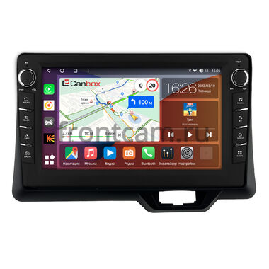 Honda N-BOX 3 2023-2026 Canbox H-Line 7836-10-1606 на Android 10 (4G-SIM, 4/32, DSP, QLed) С крутилками