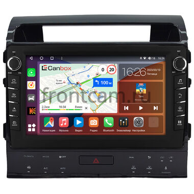 Toyota Land Cruiser 200 2007-2015 для авто с Navi (Тип ABC) Canbox H-Line 7836-10-1745 на Android 10 (4G-SIM, 4/32, DSP, QLed) С крутилками