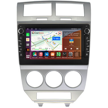 Dodge Caliber (2006-2009) Canbox H-Line 7836-10-721 на Android 10 (4G-SIM, 4/32, DSP, QLed) С крутилками