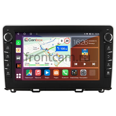 Honda Fit 4, Jazz 4 2020-2024 Canbox H-Line 7837-10-0162 на Android 10 (4G-SIM, 4/64, DSP, QLed) С крутилками