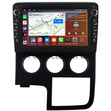 Toyota Hiace (H300) (2019-2026) (руль слева) Canbox H-Line 7837-10-0886 на Android 10 (4G-SIM, 4/64, DSP, QLed) С крутилками
