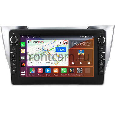 Lexus RX 300, RX 330, RX 350, RX 400h 2003-2009 (серебряная) Canbox H-Line 7837-10-1473 на Android 10 (4G-SIM, 4/64, DSP, QLed) С крутилками