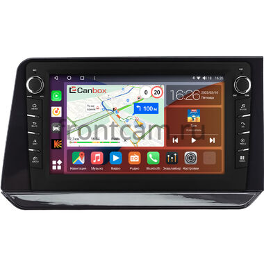 Nissan Note 3 2020-2024 (глянцевая, правый руль) Canbox H-Line 7837-10-1619 на Android 10 (4G-SIM, 4/64, DSP, QLed) С крутилками