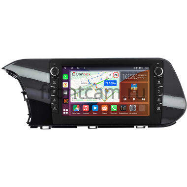 Hyundai i20 3 2020-2024 (глянцевая) Canbox H-Line 7838-10-0250 на Android 10 (4G-SIM, 6/128, DSP, QLed) С крутилками