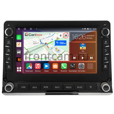 Mitsubishi L200 6 2023-2026 (для авто без монитора) Canbox H-Line 7838-10-1355 на Android 10 (4G-SIM, 6/128, DSP, QLed) С крутилками