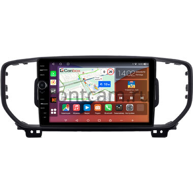 Kia Sportage 4 2015-2018 (черная, для авто с камерой) Canbox H-Line 7842-9-0331 на Android 10 (4G-SIM, 4/32, DSP, QLed)