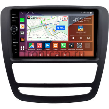 JAC T6 2015-2024 (черная) Canbox H-Line 7842-9-0550 на Android 10 (4G-SIM, 4/32, DSP, QLed)