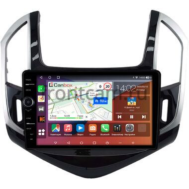 Chevrolet Cruze 2012-2016 (черно-серая, глянцевая) Canbox H-Line 7842-9-0664 на Android 10 (4G-SIM, 4/32, DSP, QLed)