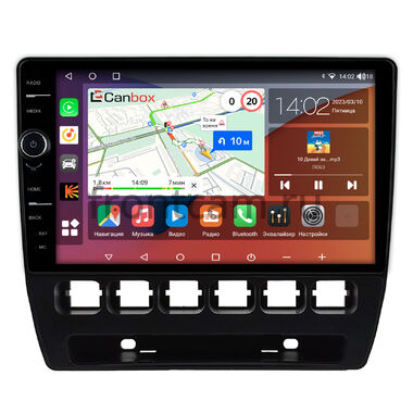 Lada ВАЗ 2110 2008-2014, ВАЗ 2111 2006-2014, ВАЗ 2112 2006-2009 Canbox H-Line 7842-9-0799 на Android 10 (4G-SIM, 4/32, DSP, QLed)