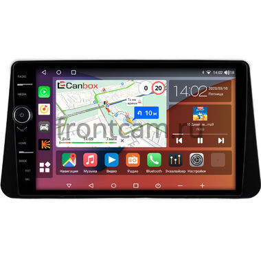 Nissan Micra (K14) 2017-2024, Kicks 2016-2026 Canbox H-Line 7842-9-0814 на Android 10 (4G-SIM, 4/32, DSP, QLed)