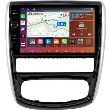 Renault Duster 2010-2015 (глянцевая) Canbox H-Line 7842-9-1346 на Android 10 (4G-SIM, 4/32, DSP, QLed)