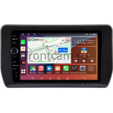 Toyota Veloz 2021-2024 (глянцевая) Canbox H-Line 7843-9-0128 Android 10 (4G-SIM, 4/64, DSP, QLed)