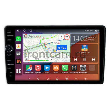 Hyundai Grand Starex, H1 2 2007-2015 (черная) Canbox H-Line 7843-9-0611 на Android 10 (4G-SIM, 4/64, DSP, QLed)