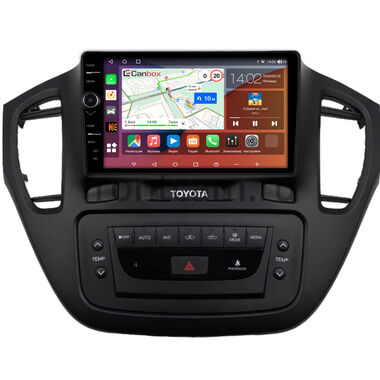 Toyota Highlander (U20), Kluger (XU20) 2000-2007 (черная) Canbox H-Line 7843-9-1561 на Android 10 (4G-SIM, 4/64, DSP, QLed)