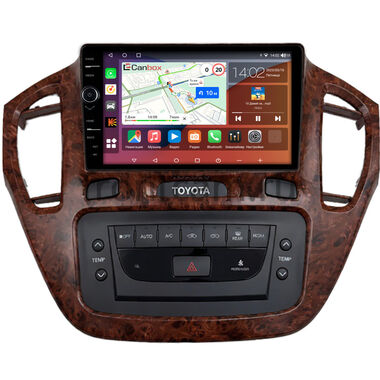 Toyota Highlander (U20), Kluger (XU20) 2000-2007 (орех) Canbox H-Line 7844-9-1562 на Android 10 (4G-SIM, 6/128, DSP, QLed)