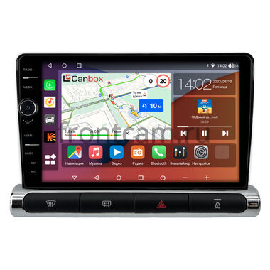 Citroen C3 3 2016-2024 (для авто с цветным экраном) Canbox H-Line 7844-9-1581 на Android 10 (4G-SIM, 6/128, DSP, QLed)
