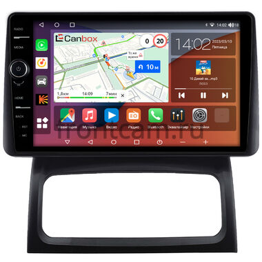 Renault Clio 2 2001-2005 Canbox H-Line 7844-9-1816 на Android 10 (4G-SIM, 6/128, DSP, QLed)