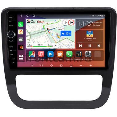 Volkswagen Scirocco 2008-2014 (глянцевая) Canbox H-Line 7844-9-3213 на Android 10 (4G-SIM, 6/128, DSP, QLed)