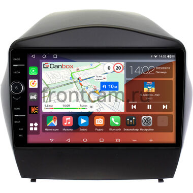 Hyundai ix35, Tucson 2 2009-2015 (для авто с камерой) Canbox H-Line 7844-9180 на Android 10 (4G-SIM, 6/128, DSP, QLed)