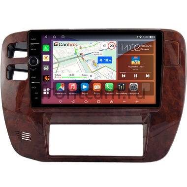 Nissan Patrol (Y61) 1997-2004 (цвет дерево) Canbox H-Line 7845-9-0333 на Android 10 (4G-SIM, 8/256, DSP, QLed)