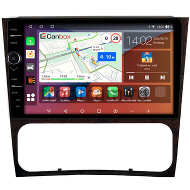 Mercedes-Benz C (w202) 1993-2001 Canbox H-Line 7845-9-0595 на Android 10 (4G-SIM, 8/256, DSP, QLed)