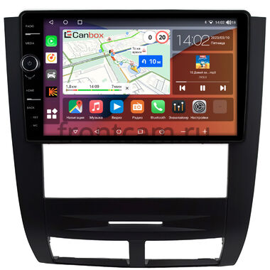 SsangYong Rexton 2001-2008 Canbox H-Line 7845-9-0598 на Android 10 (4G-SIM, 8/256, DSP, QLed)