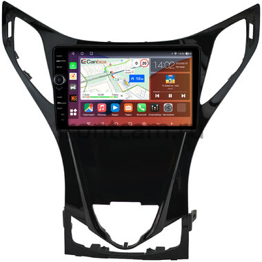 Hyundai Grandeur 5, Azera 2 2011-2016 (глянцевая) Canbox H-Line 7845-9-0837 на Android 10 (4G-SIM, 8/256, DSP, QLed)